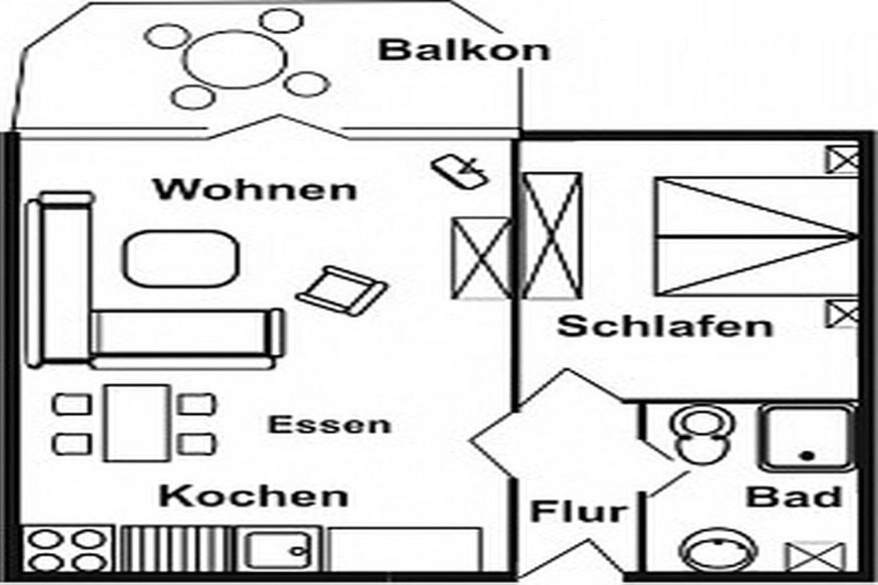 Maison Baltique Niendorf Maison Baltique Appartement 03 Dış mekan fotoğraf